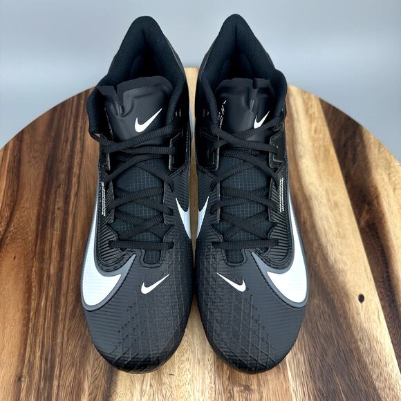 Nike Vapor Edge Elite 360 2 Men\'s Size 13 Black White Football Cleats DA5457-001 main image 7